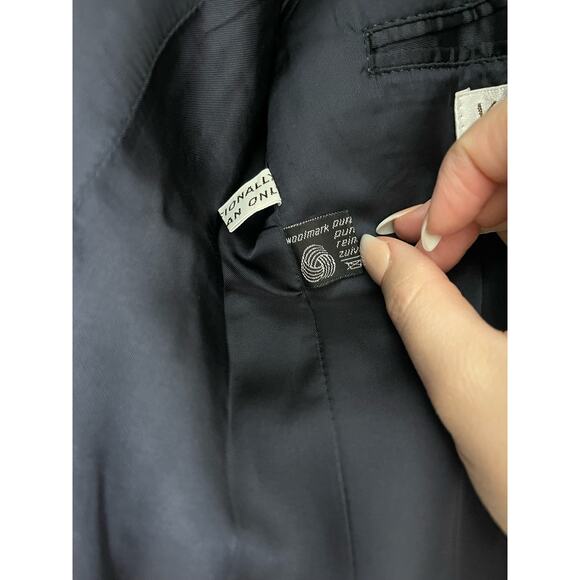 Yves Saint Laurent YSL Wool Blazer Sportcoat Professional Career Navy Fits M/L - Picture 5 of 9